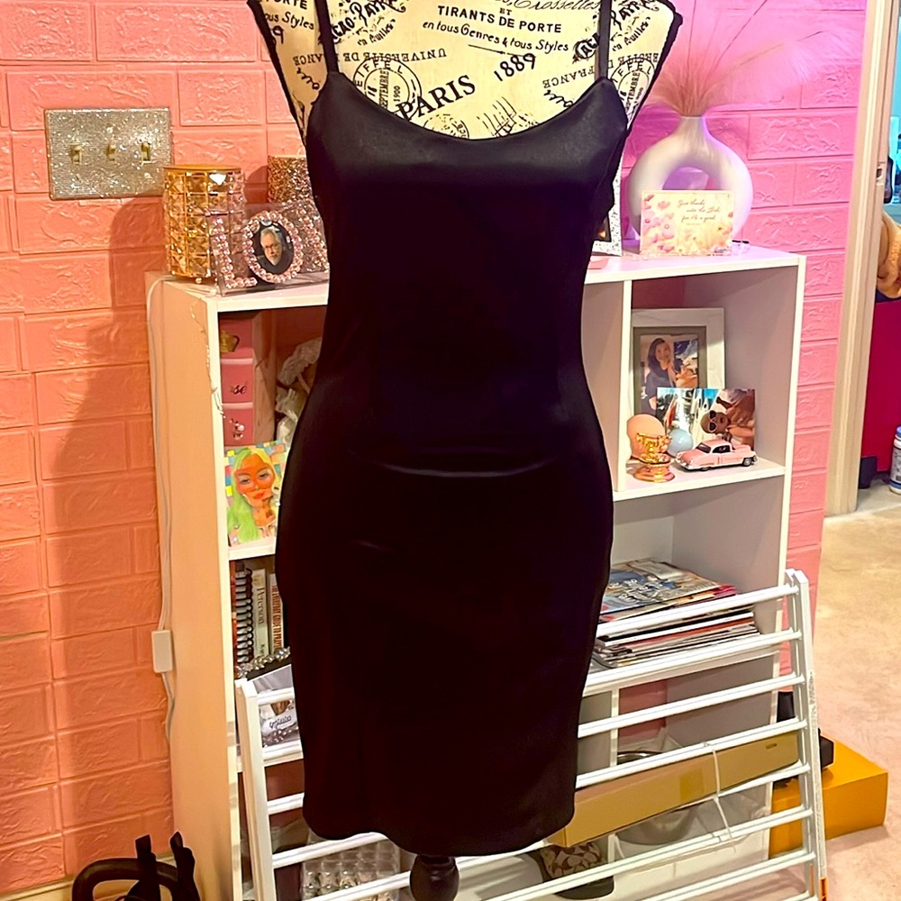 Lil Black Datin Coctail Dress Designed By IRIS